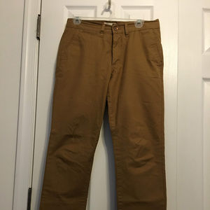 Taylor Stitch Waxed Travel Chinos